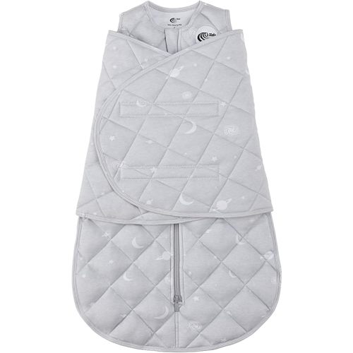 0-6 Months Baby Sleep Sack Swaddle, Winter 2.0 TOG (Gray)