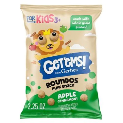 Get'ems! from Gerber Roundos Puffs Kids Snacks - Apple Cinnamon