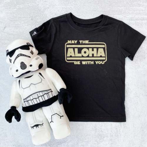 Aloha Made Baby | May The Aloha Be With You Tee