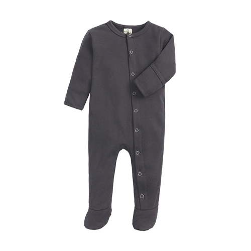 Timegard Baby Boys Girls Clothes Newborn Button Footies Onesie Unisex Toddler Comfy Long Sleeve Rompers
