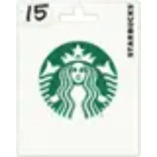 Starbucks - $15 Gift Card