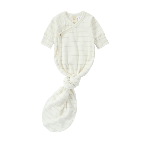 Kimono Gown. White Sky
