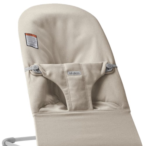 Light Beige Woven Melange BabyBjörn Bouncer Bliss