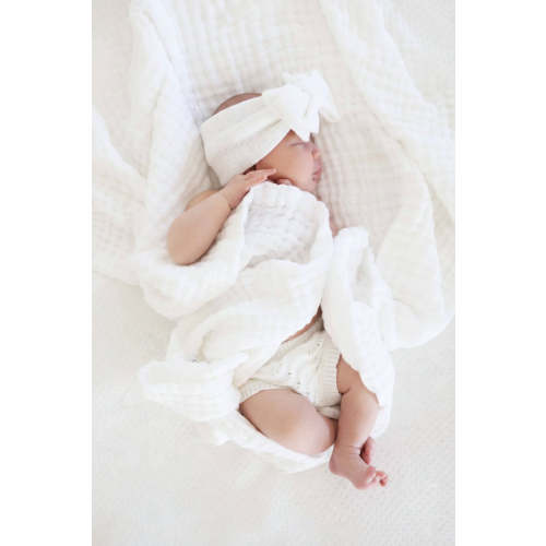 Organic Cotton Muslin Swaddles | Caden Lane