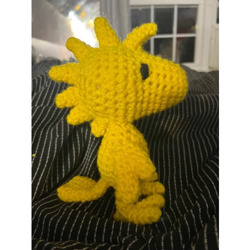 crochet woodstock plushie
