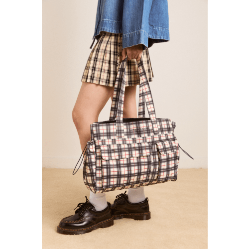 eliza bag - check