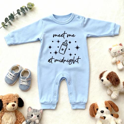 Meet Me At Midnight Baby Bodysuit, Swift Baby Gift, Swift One Piece, Cute Funny Baby Outfit, Baby Shower Gift,Baby Clothes,Baby Announcement