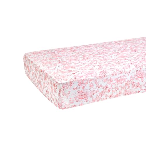 Posh Peanut Fitted Crib Sheet, Soft Bamboo Viscose, 52 x 28 in | Fits standard crib mattresses with full-elastic edges, soft fabric, and an exclusive Posh Peanut® design