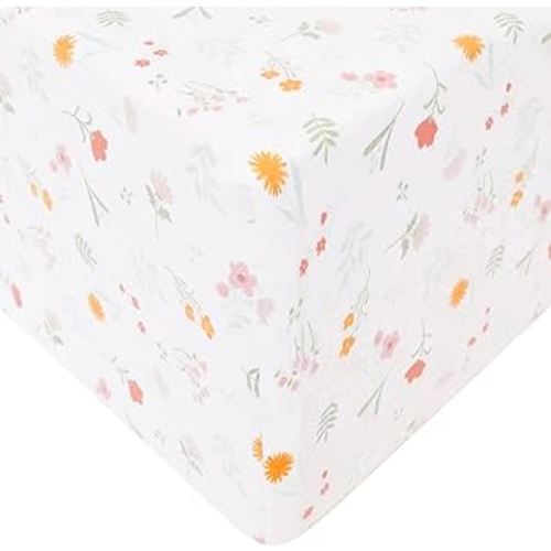 Premium Fitted Knit Crib Sheet/Toddler Sheet Mabel by Copper Pearl, CP-CRSH-0126-NSZ