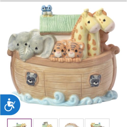 Baby Gifts, “Overflowing With Love”, Porcelain Bank, #173434