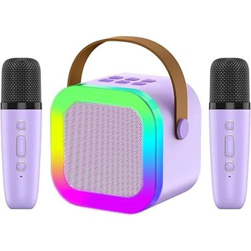 Kids Karaoke Machine Toy, Ages 4-12, Christmas & Birthday Gift, Karaoke Toys for Boys & Girls