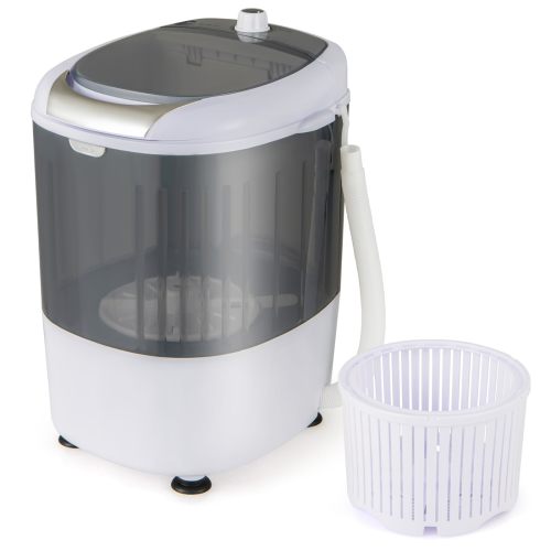 Giantex Portable Mini Washing Machine Semi-Automatic Washer and Spinner Combo with Single Tub