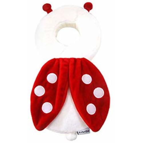 AGUARD IKOONG Baby Head Protector Protection Baby Toddlers Head Safety Soft Cushion Pad Prevent Baby Injury Suitable from 6months (Ladybug)