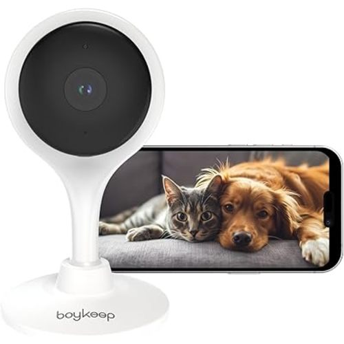 Pet Camera 2K, 5G/2.4GHz Cameras for Home Security, Pet Camera Indoor with Phone app, 2-Way Audio, Night Vision, Motion Detection, Cloud & SD Card Storage