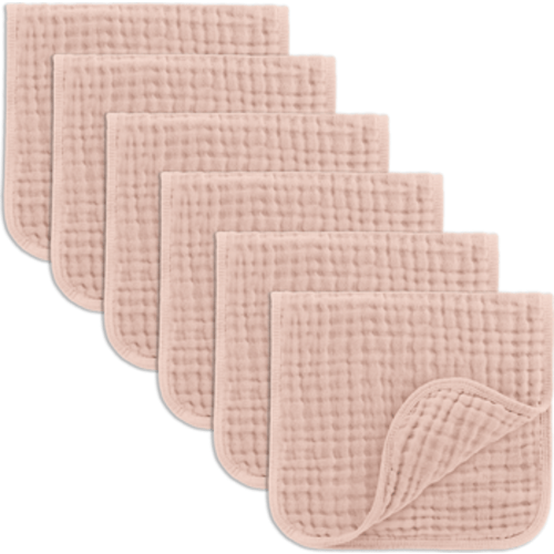 Muslin Burp Cloths - Pack of 6
