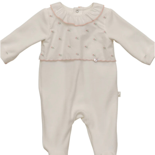 Rosebud Overlay Babygrow – Children's Edit