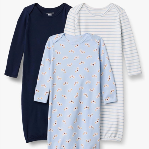 Amazon Essentials Unisex-Baby Long Sleeve Sleeper Cotton Gown