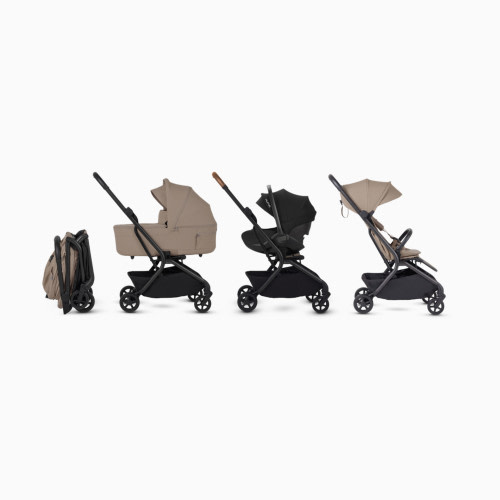 Nia Stroller Bassinet Bundle Chocolate