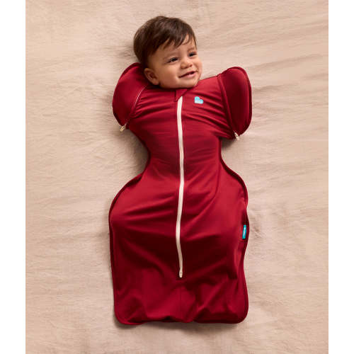 Swaddle Up™ 2-in-1 Transition Bag 1.0 TOG Cotton Maroon