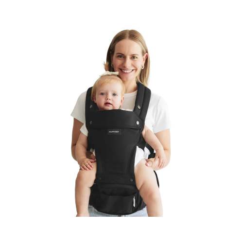 2-in-1 Hip Seat and Baby Carrier - Black