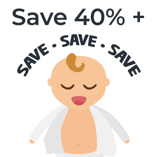 Nb onesie in Sunrise – Bonsie Skin to Skin Babywear