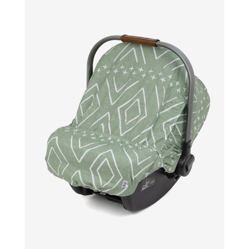 Summer Lite GlizCover™ - Green Wholecloth Diamonds