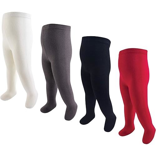 Hudson Baby baby-girls Cotton Rich Tights