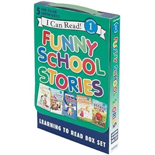 Funny School Stories: Learning to Read Box Set: 5 Fun-Filled Adventures! (I Can Read Level 1)