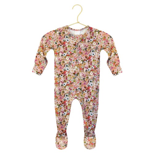 Print Zip Footie