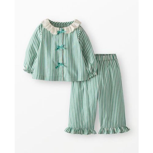 Long Sleeve Poplin Top & Pants Set