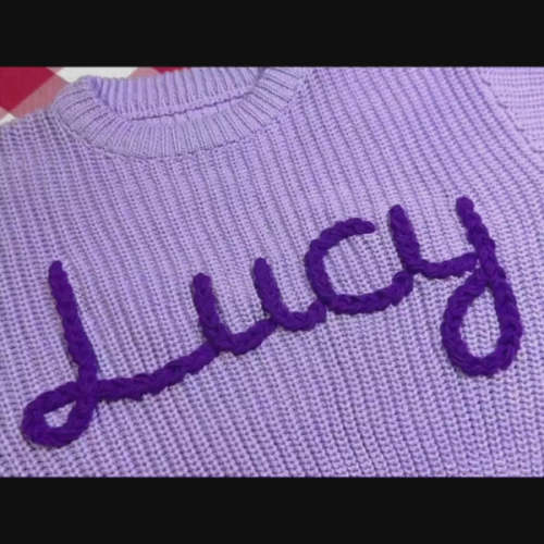 Personalize Hand Embroidered Baby and Toddler Sweaters – My Dollfy