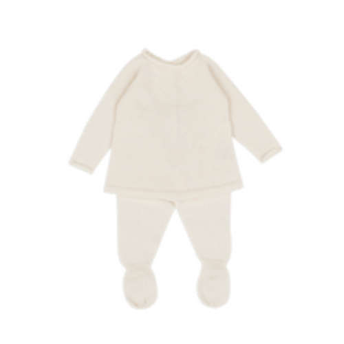 Set Welcome Knit Basic Crudo · Minicoton