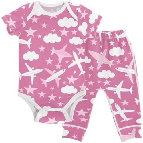 Baby Clothes Set Infant Bodysuits Pants Sets 0-24M For Boys Girls