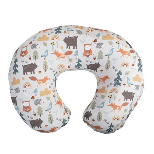AUQ Breastfeeding Pillow,Multi-Position Baby Pillow,Elastic Fabric Nursing Pillowcase,Supportive Feeding Breastfeeding Pillows