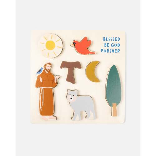 St. Francis Wooden Puzzle | Be A Heart