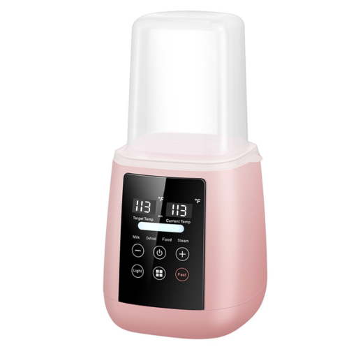 Fast Baby Bottle Warmer & Food Heater with 48H Thermostat & Fahrenheit LED Display Pink