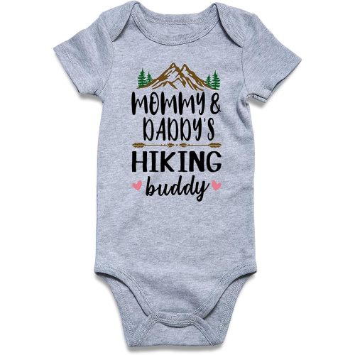 Loveternal Neutral Baby Girls Boys Cotton Romper Cute Saying Newborn Clothes 0-12 Months…
