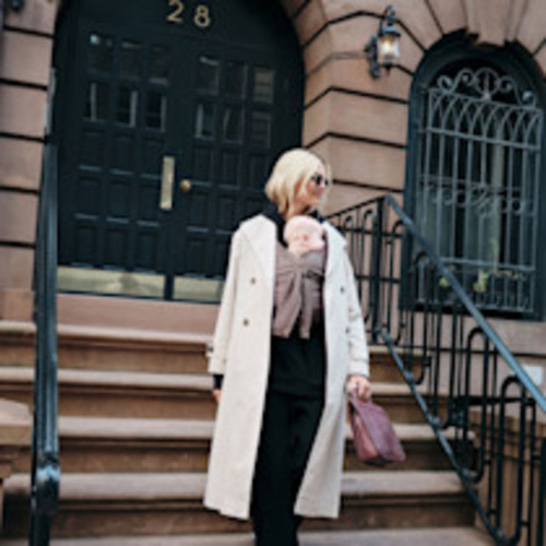 Konny Baby Wrap Carrier Flex Airmesh - Mocha, Xs-Xl