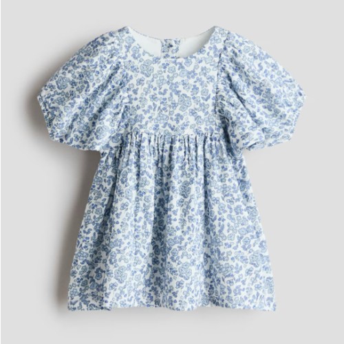 COTTON MUSLIN DRESS