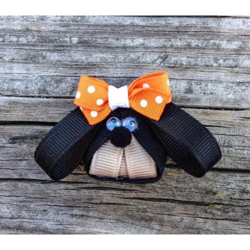 Tennessee Smokey Hair Clip, Tennessee Volunteers Hair Clips, Toddler Hair Clip, Tennessee Hair Bow, Girls Hair Clips, Puppy Hair Clip
