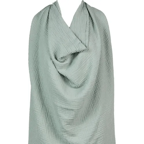 snuggle me® Nursing Cover - 100% Organic Cotton Muslin Nursing Cover Up for Breastfeeding with a BPA-Free Silicone Teether Ring, Ultra-Soft & Lightweight (33.5″ × 39.4″)