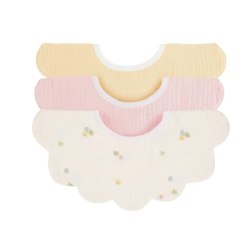 Soft Bibs – Petal Springtime