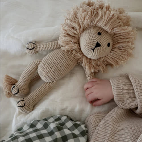 Leo the Lion Crochet Toy