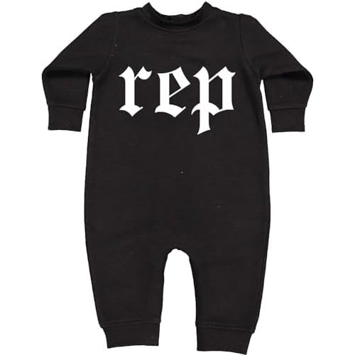 Expression Tees REP Reputation Music Toddler-Sized Hoodie and Infant Fleece Rompers, Ultra-Soft and Adorable