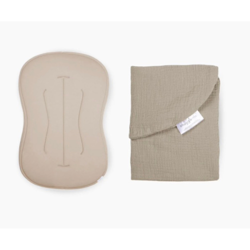 Lounger Curve + Muslin Cover Set | Birch