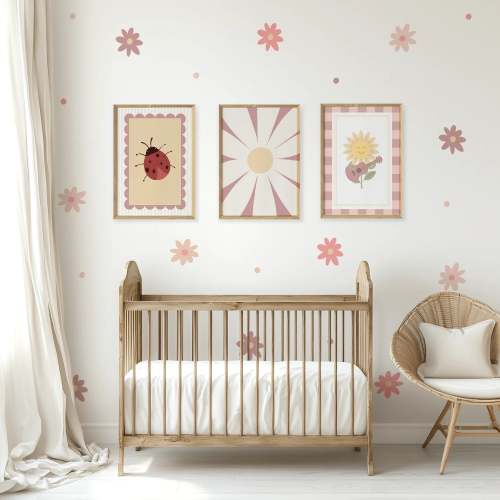 Daisy Floral Wall Decal