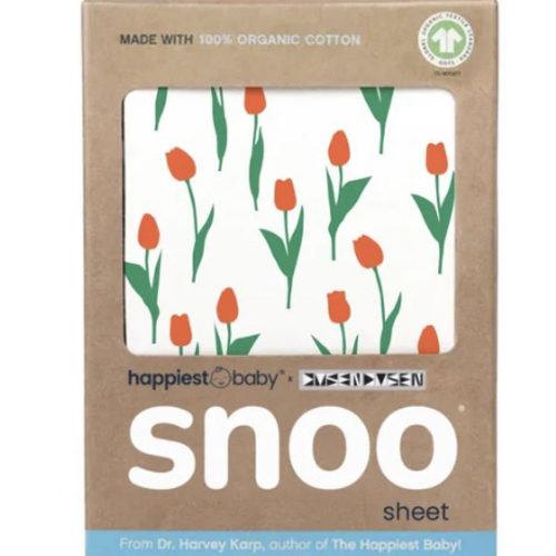 100% Organic Cotton SNOO Baby Bassinet Fitted Sheet