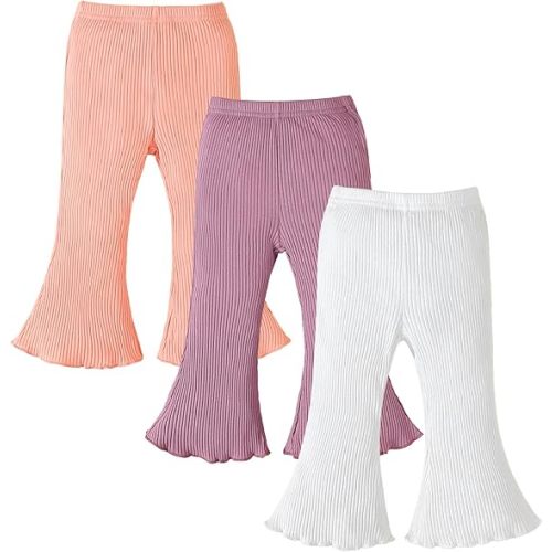 3 Pack Baby Girl Pants 6-9 Months