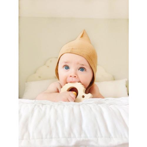 Hedgehog Wooden Baby Grasping Toy by Bannor Toys