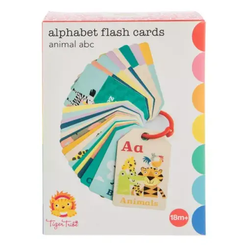 Brands We Love Alphabet Flash Cards: Animal ABC by Janie and Jack